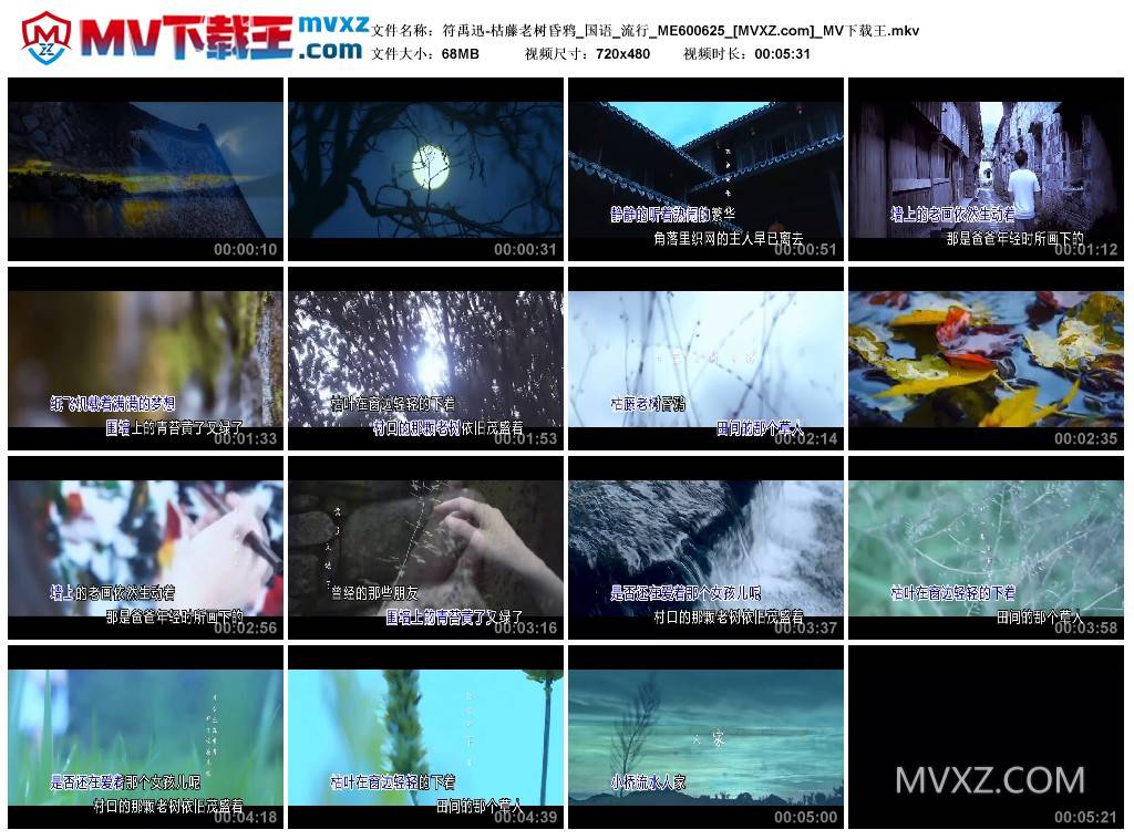符禹迅-枯藤老树昏鸦_国语_流行_ME600625